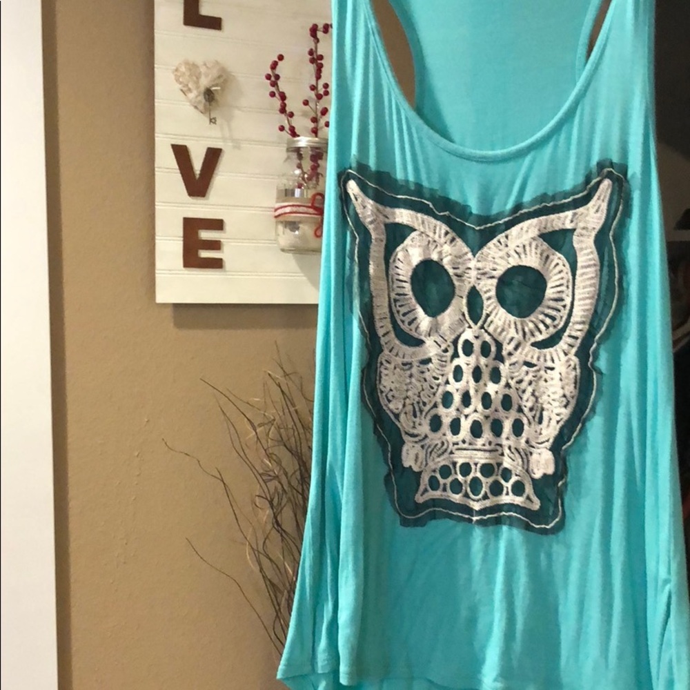 Cute little owl tank